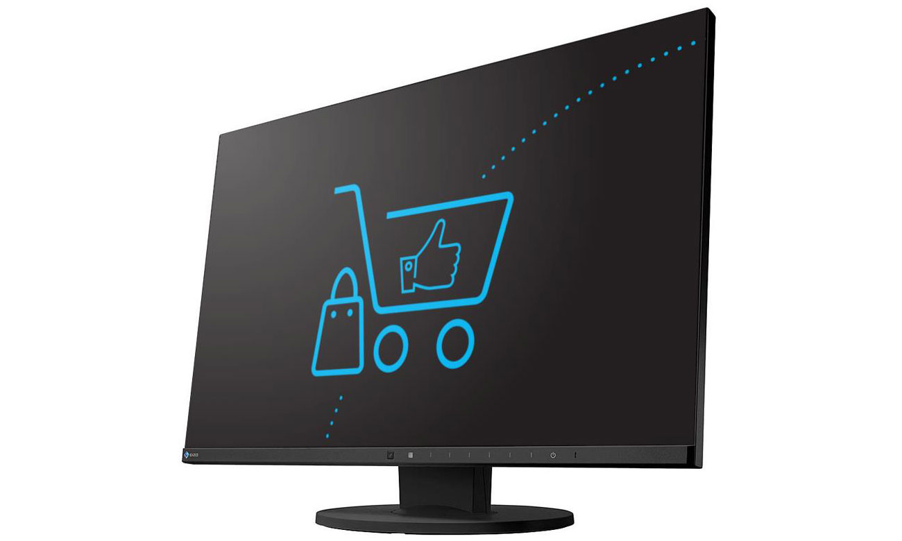 EIZO 24.1インチフレームレスモニターEV2455 - ディスプレイ