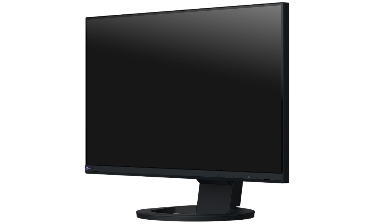 Eizo FlexScan EV2490-BK widok z przodu pod kątem