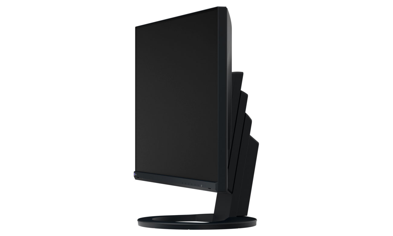 Eizo FlexScan EV2490-BK widok z boku pod kątem