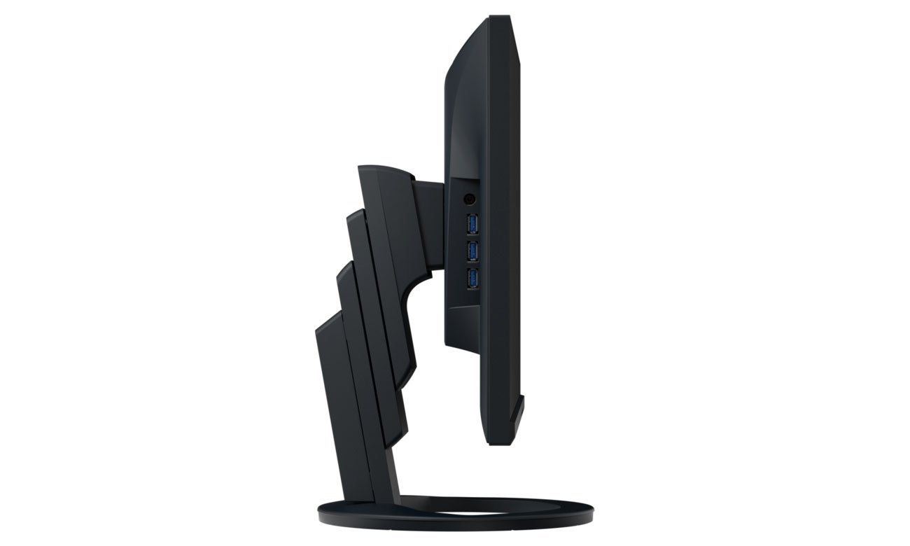 Eizo FlexScan EV2490-BK widok z boku