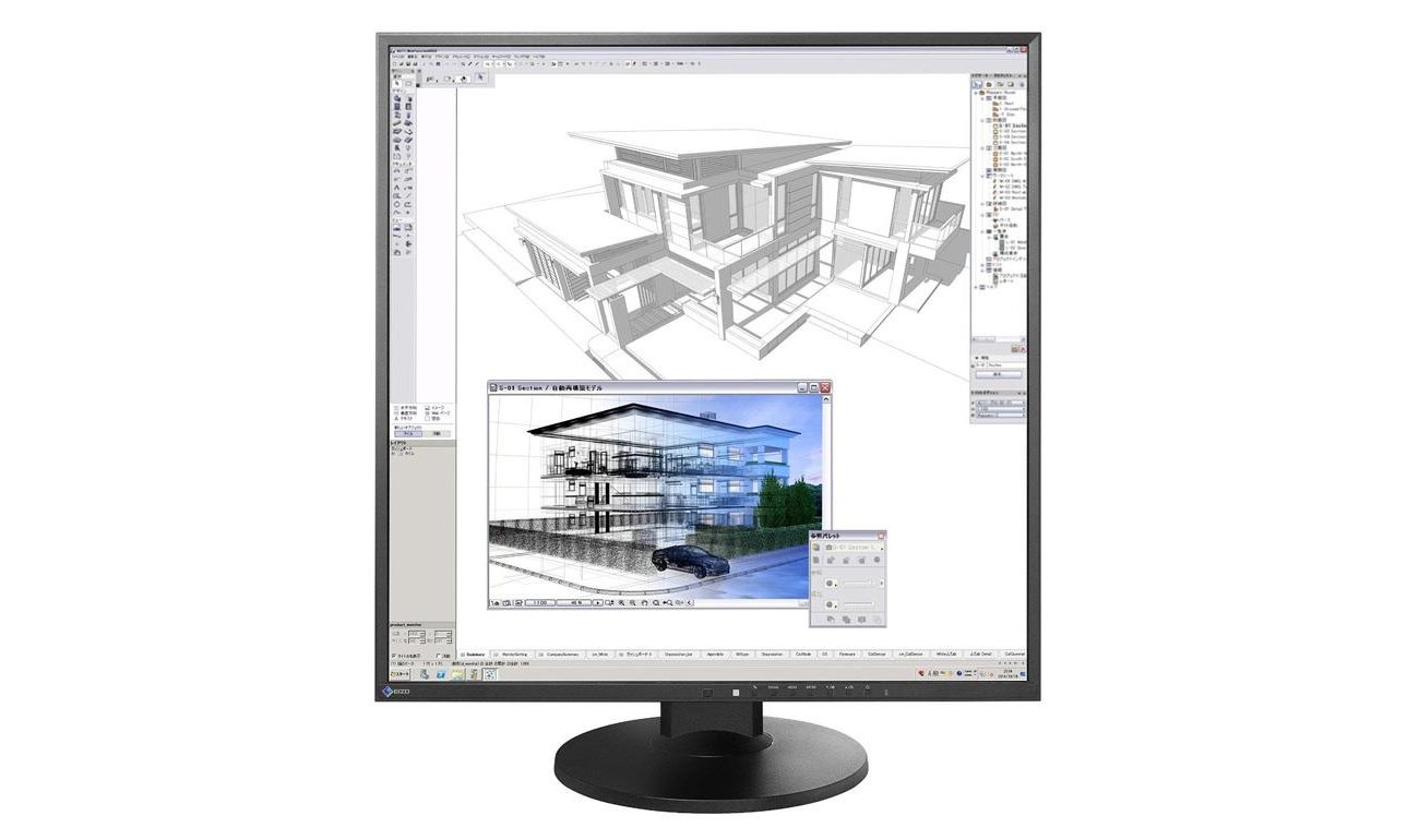 FlexScan EV2730Q 27インチモニター Eizo FlexScan EV2730Q-GY - Monitory LED 27