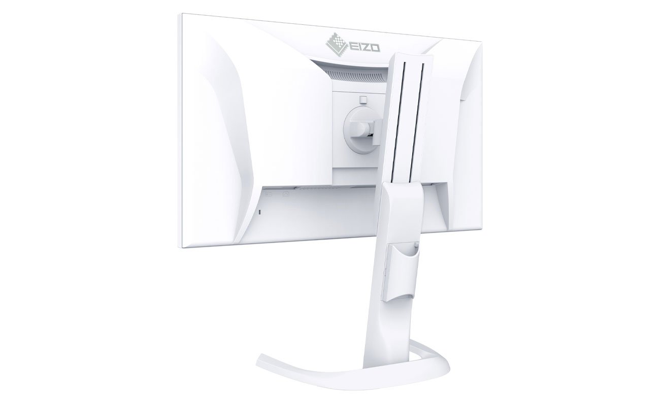 Eizo FlexScan EV2740X-BK widok z boku, porty