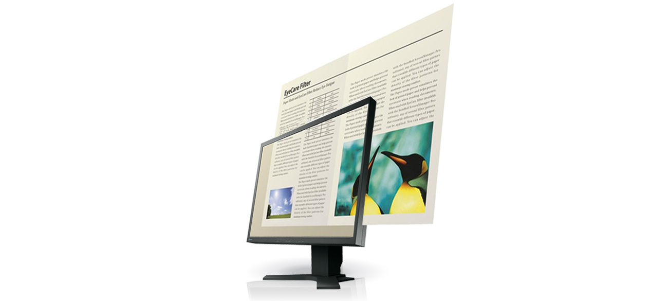 Eizo S2133-BK tryb papier