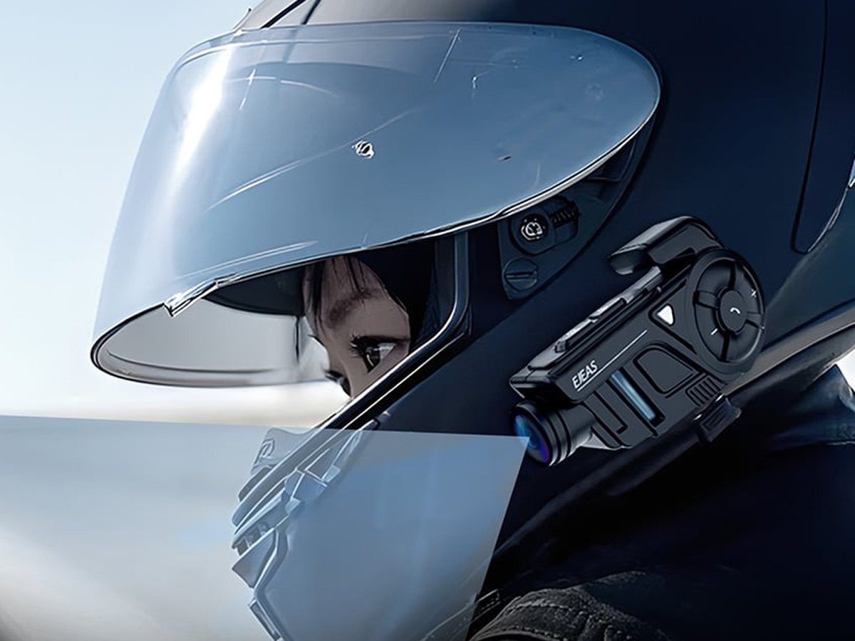 Interkom motocyklowy EJEAS K1 - Grafika lifestyle