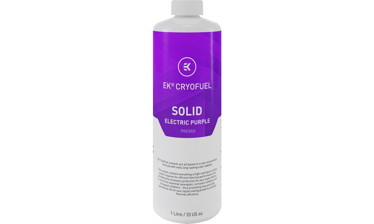 Płyn EKWB EK-CryoFuel Solid Electric Purple Premix 1000ml 3831109880340