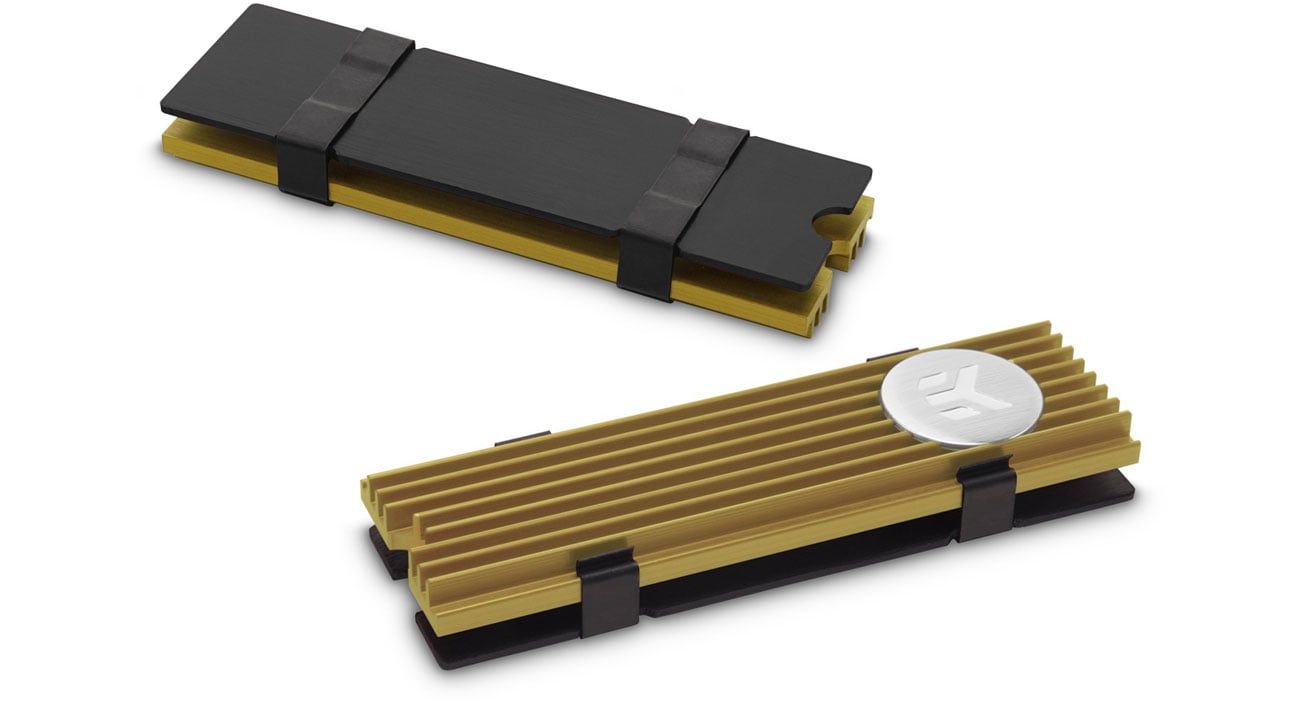 Chłodzenie dysku EKWB EK-M.2 NVMe Heatsink - Gold WAEK-1485/3830046995278