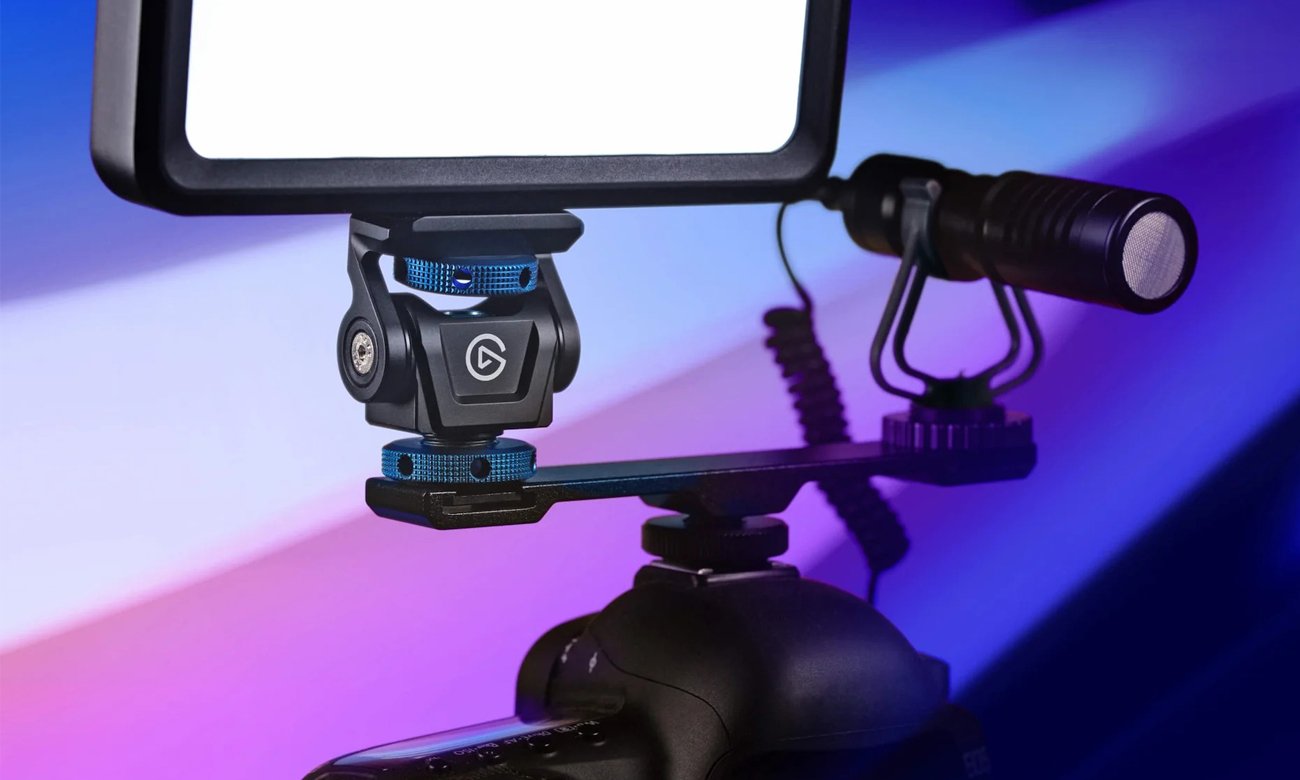 Mocowanie Elgato Cold Shoe Premium Mount - Grafika lifestyle