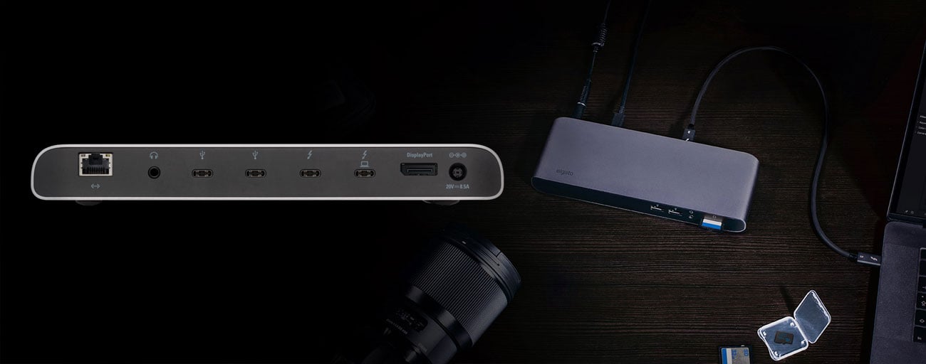 Elgato Thunderbolt 3 Pro Dock Łączność USB, SD