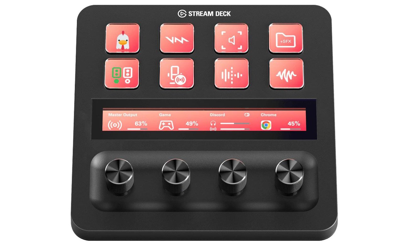 Elgato Stream Deck + widok z przodu