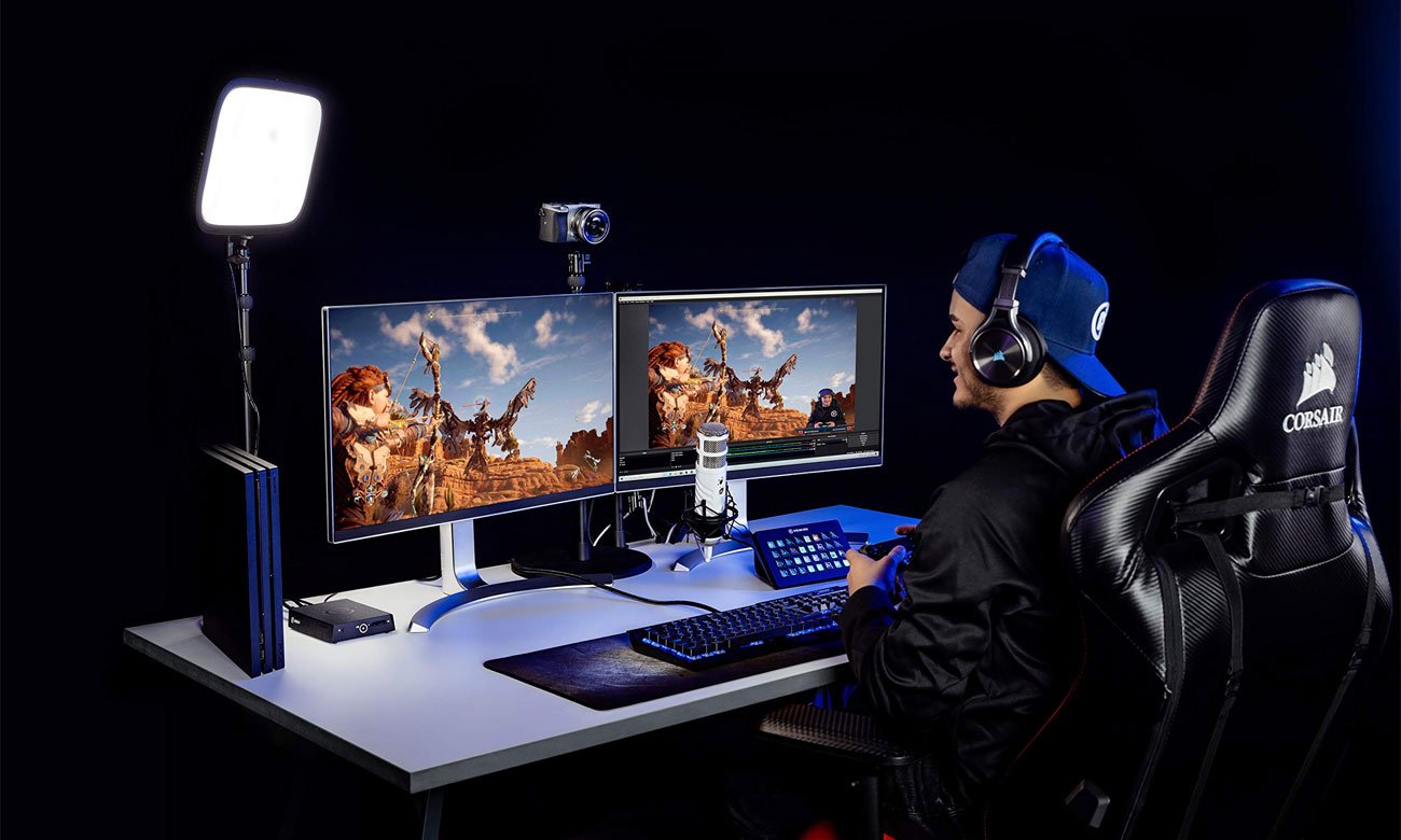 Elgato Game Capture 4K60 S+ - Stream w studiu