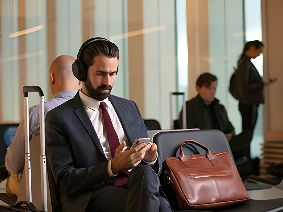 Słuchawki bezprzewodowe Epos Adapt 660 USB-C - Grafika lifestyle