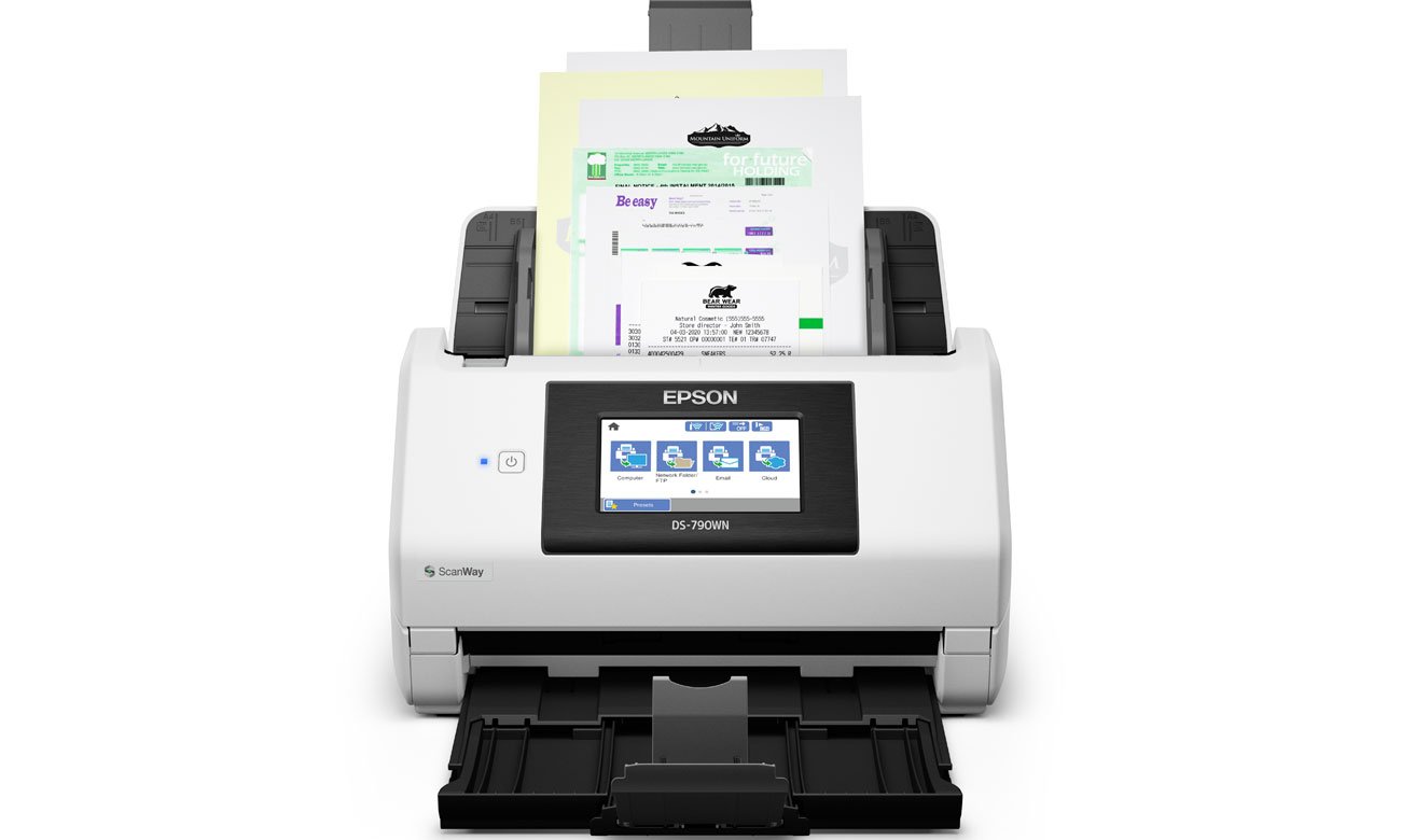 Epson DS-790WN widok z przodu