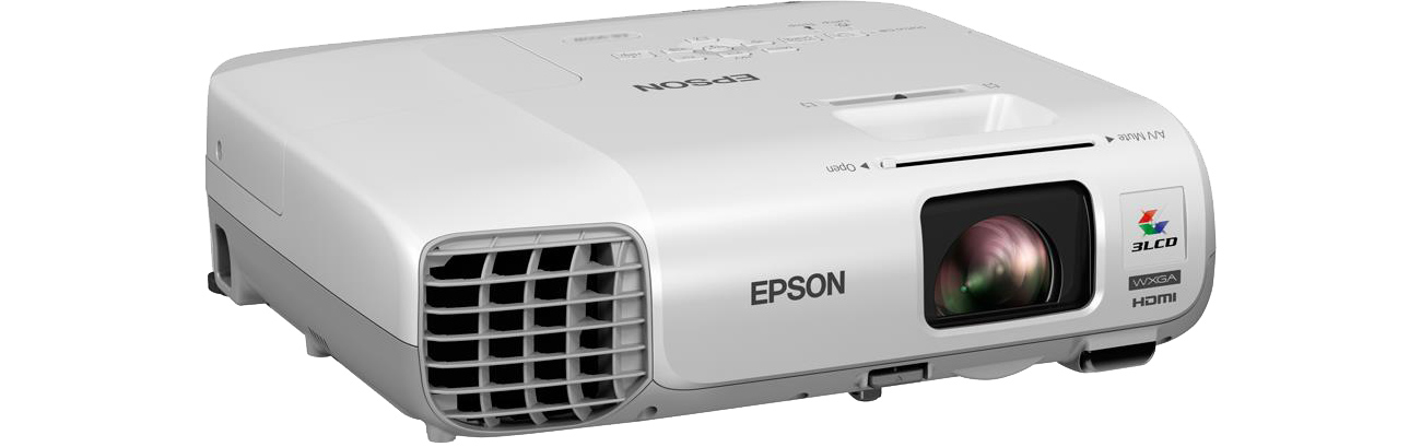 Epson EB-955WH widok z lewej