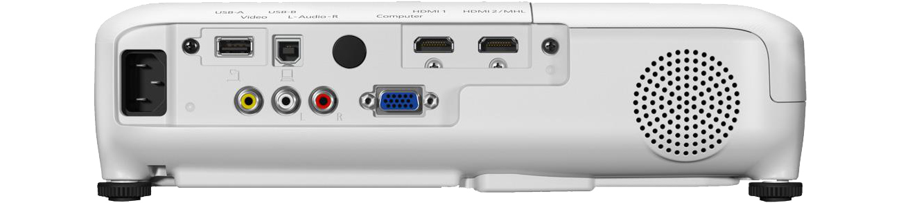 Epson EB-U04 widok z tyłu