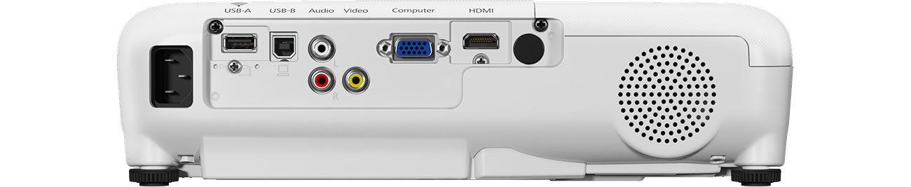 Projektor Epson EB-X05 - Złącza