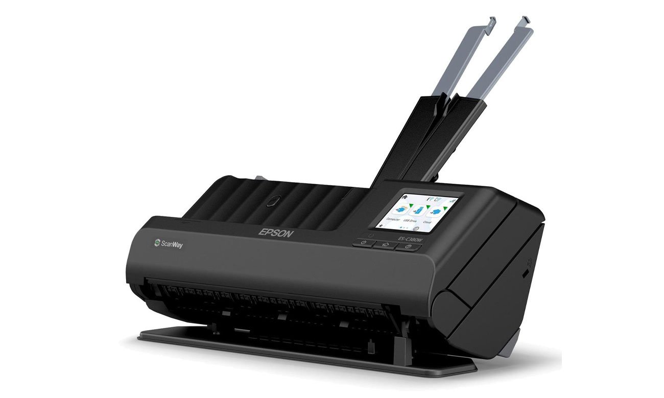 Skaner Epson ES-C380W widok ogólny