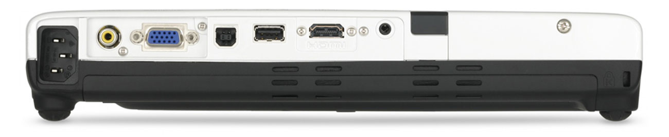 Projektor Epson EB-1771W tył prezentacje smartfon