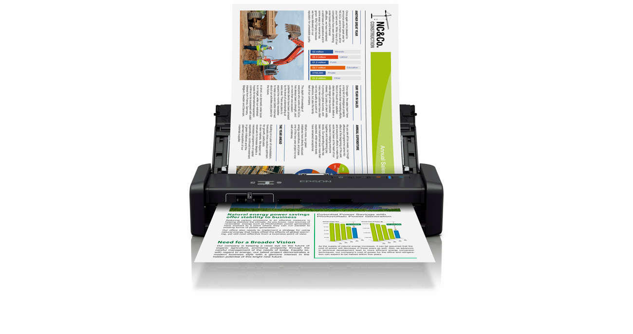 Epson WorkForce DS-360W Wbudowany Akumulator
