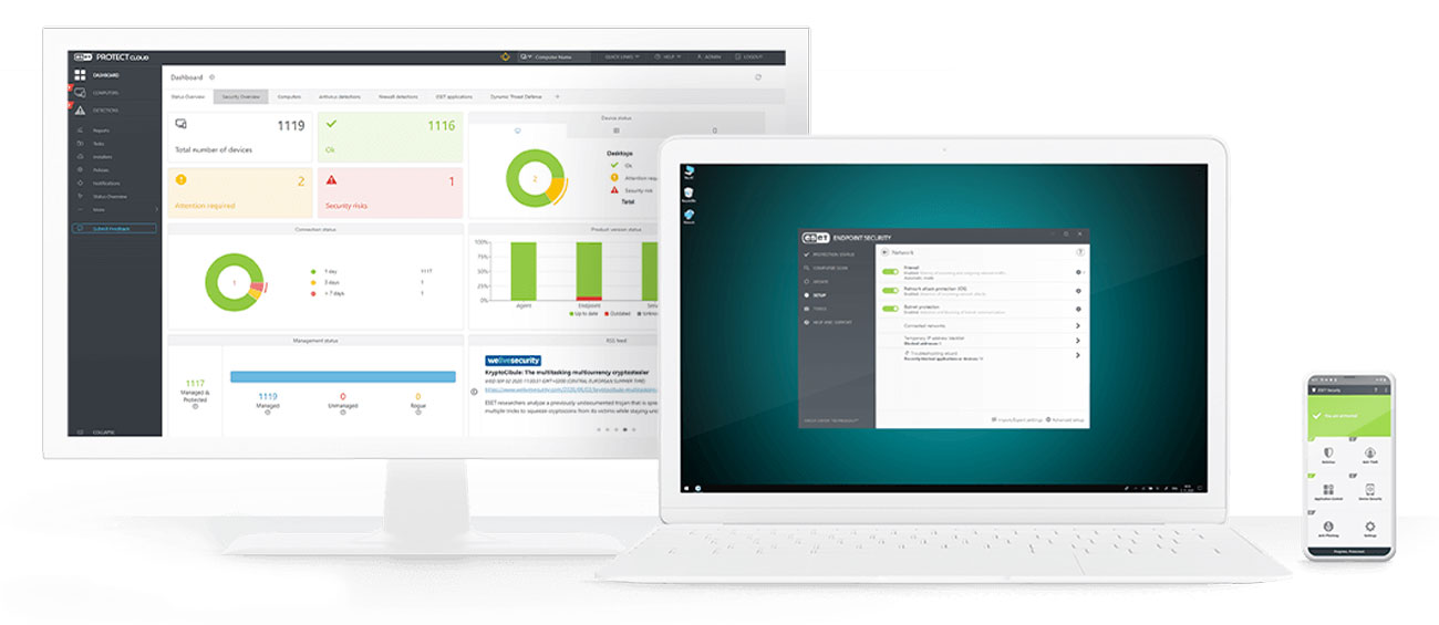 Eset PROTECT Advanced program antywirusowy