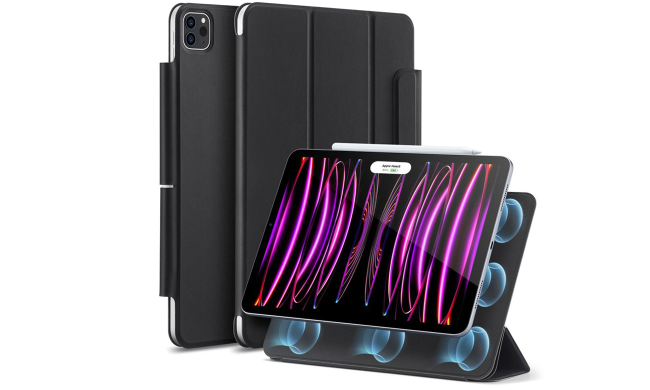 Etui ESR Rebound Magnetic iPad Pro 12,9 2020/2021/2022 rugged black