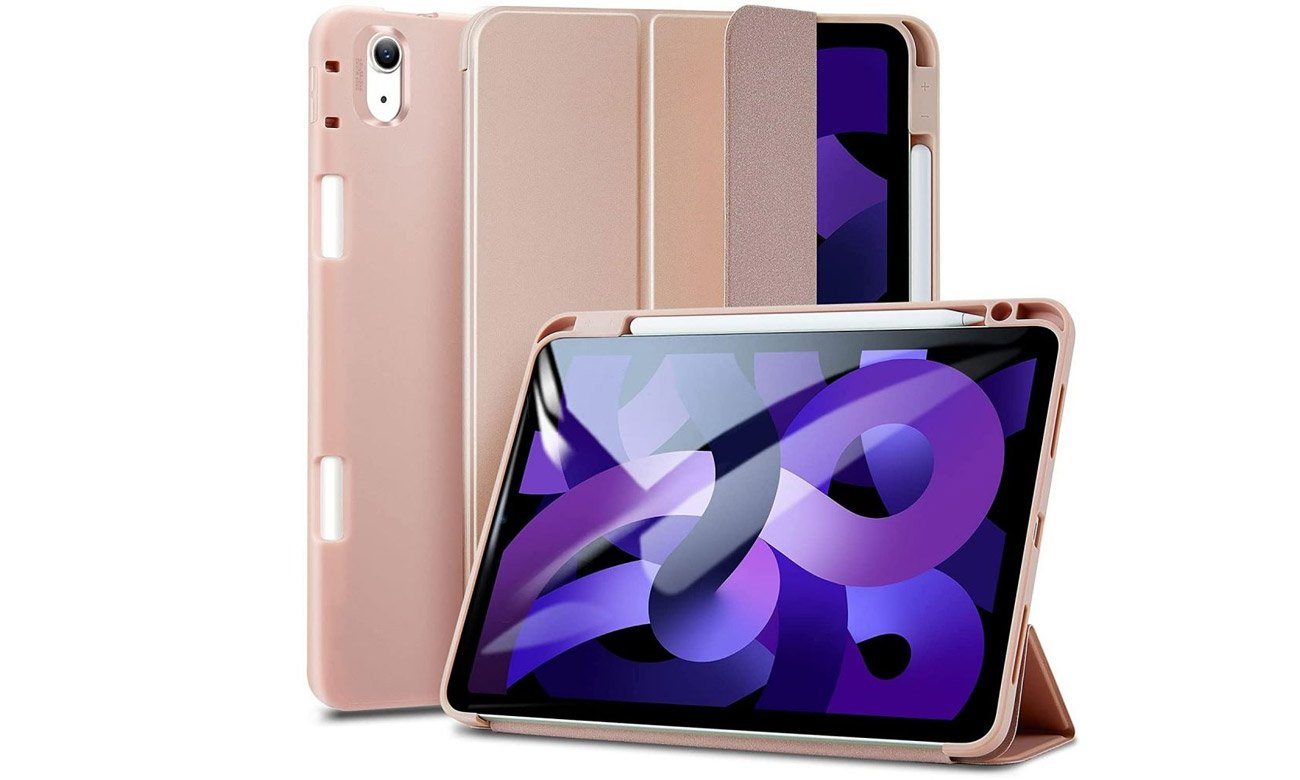 Etui ESR Rebound Pencil iPad Air 4 2020 / 5 2022 rose gold