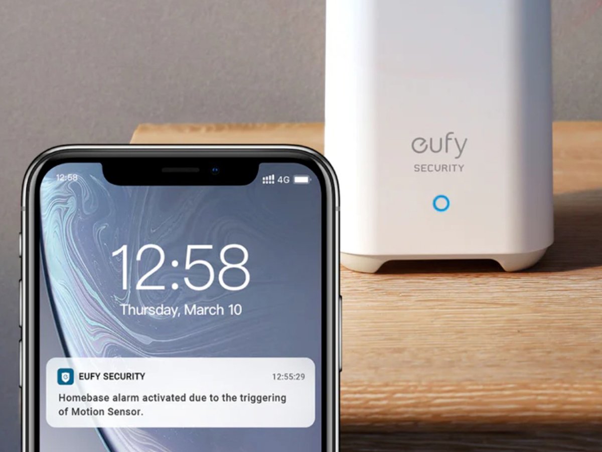 Eufy Bewegungsmelder - Sofortige Benachrichtigungen