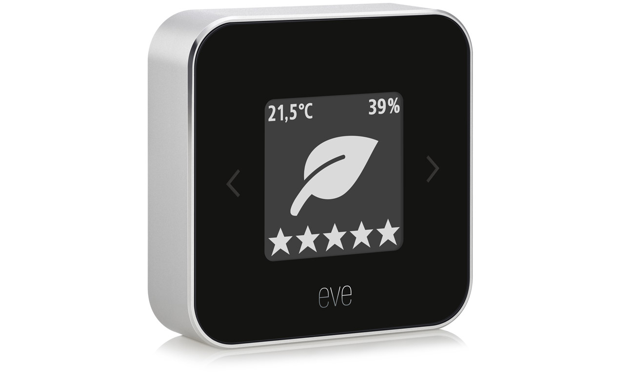 Monitor jakości powietrza, temperatury i wilgotności Eve Room