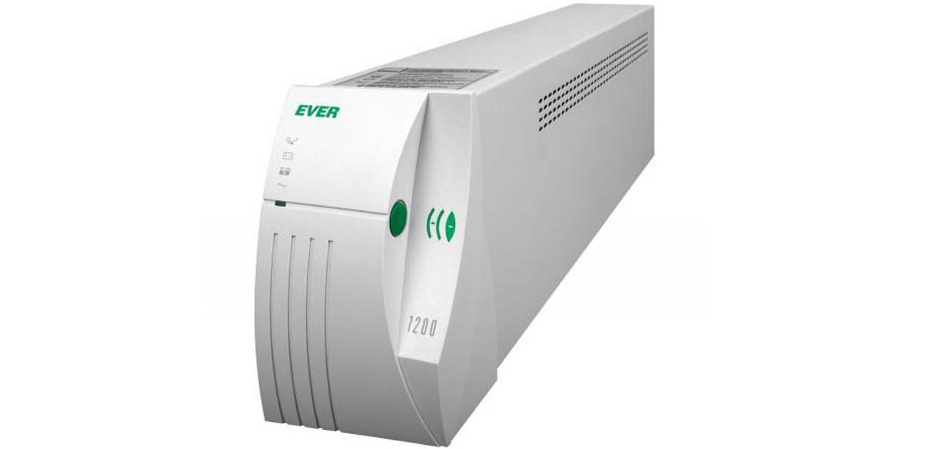 Zasilacz awaryjny UPS Ever ECO PRO 1200 CDS 1200VA/780W 2xPL USB W/EPCDTO-001K20/00