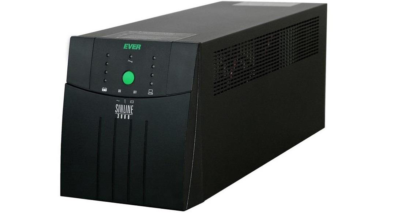 Zasilacz awaryjny UPS Ever Sinline XL 3000 3000VA/2100W 6xIEC USB EV-W/SLXLTO-003K00/03