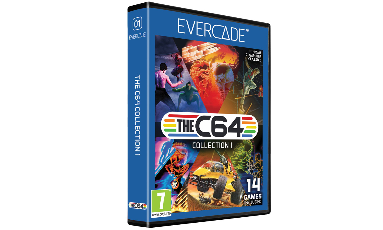 Zestaw gier C64 (Kolekcja 1) do konsoli Evercade - Opakowanie