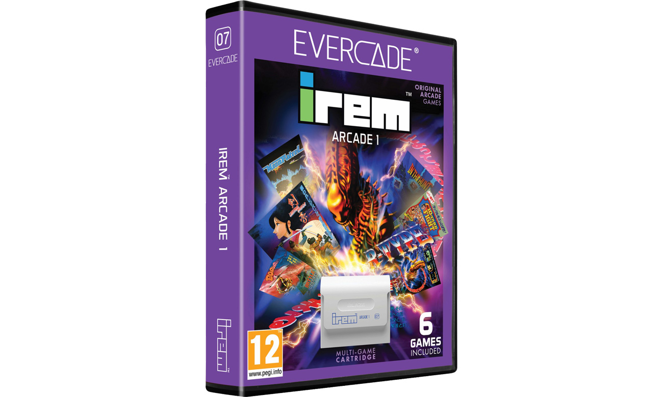 Zestaw gier IREM Arcade 1 do konsoli Evercade - Opakowanie