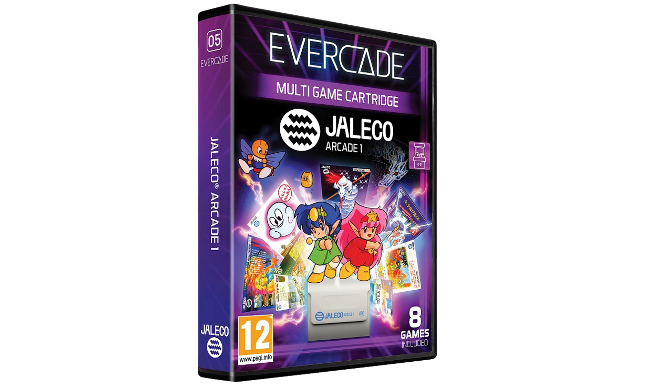 Zestaw gier Jaleco Arcade 1 do konsoli Evercade - Opakowanie