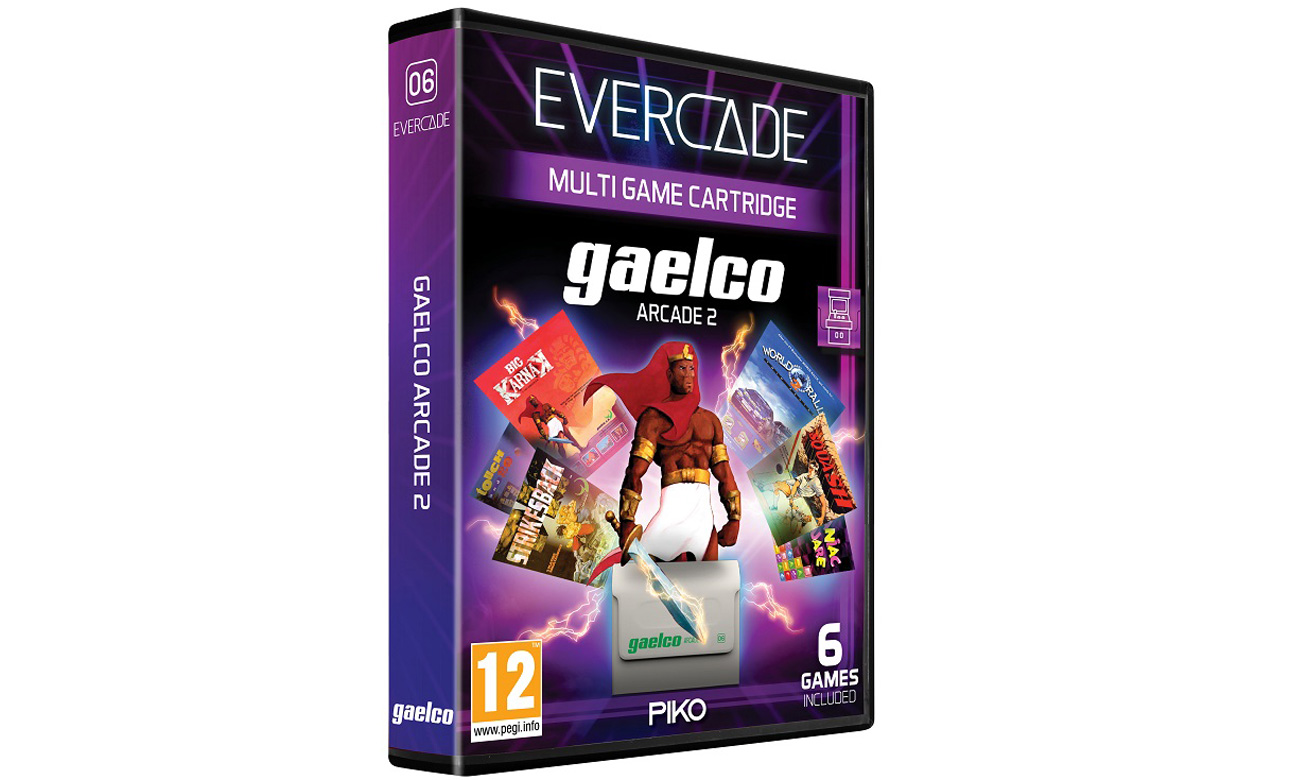 Zestaw gier Gaelco (Piko) Arcade 2 do konsoli Evercade - Opakowanie