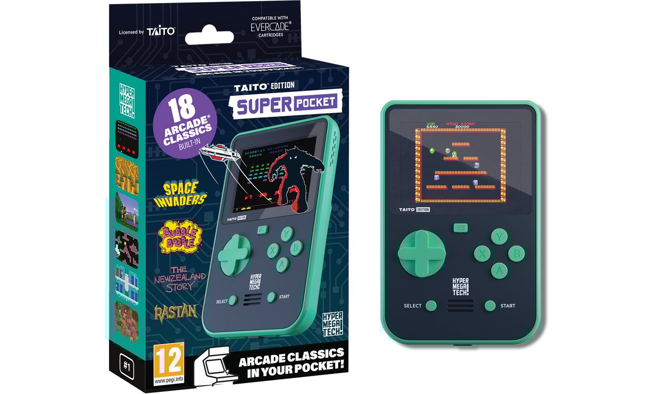 Konsola Evercade Super Pocket - TAITO - Opakowanie