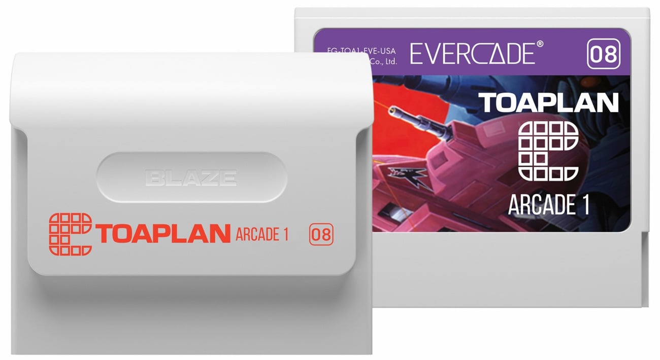 Zestaw gier Toaplan Arcade 1 do konsoli Evercade - Kartridż