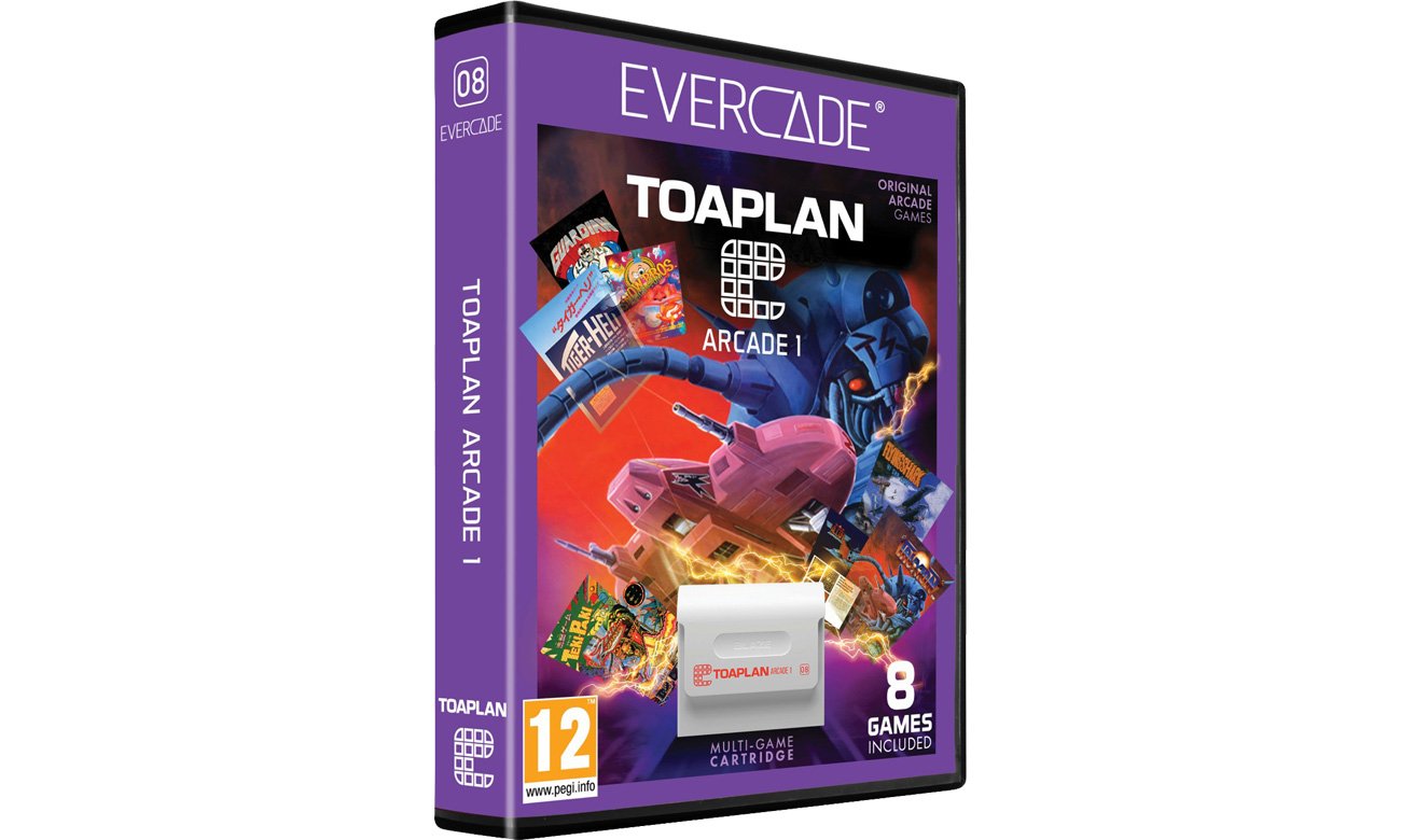 Zestaw gier Toaplan Arcade 1 do konsoli Evercade - Opakowanie