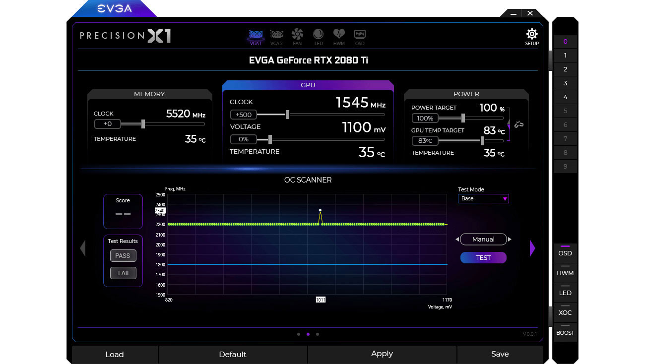 EVGA Precision X1