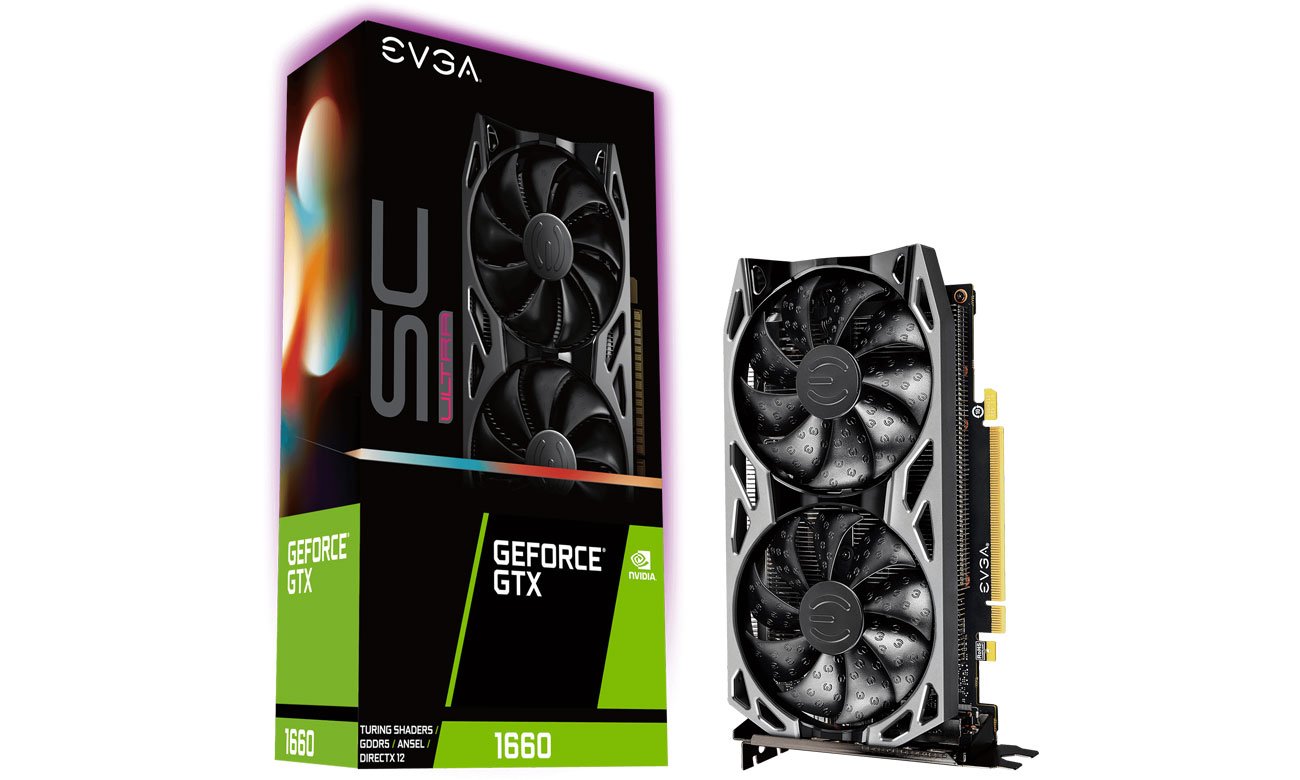 EVGA GeForce GTX 1660 SC Ultra Gaming 6GB GDDR5