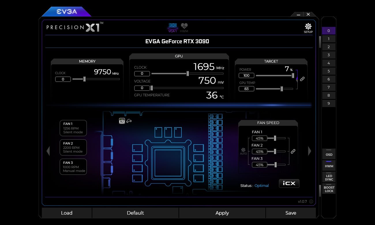 EVGA Precision X1