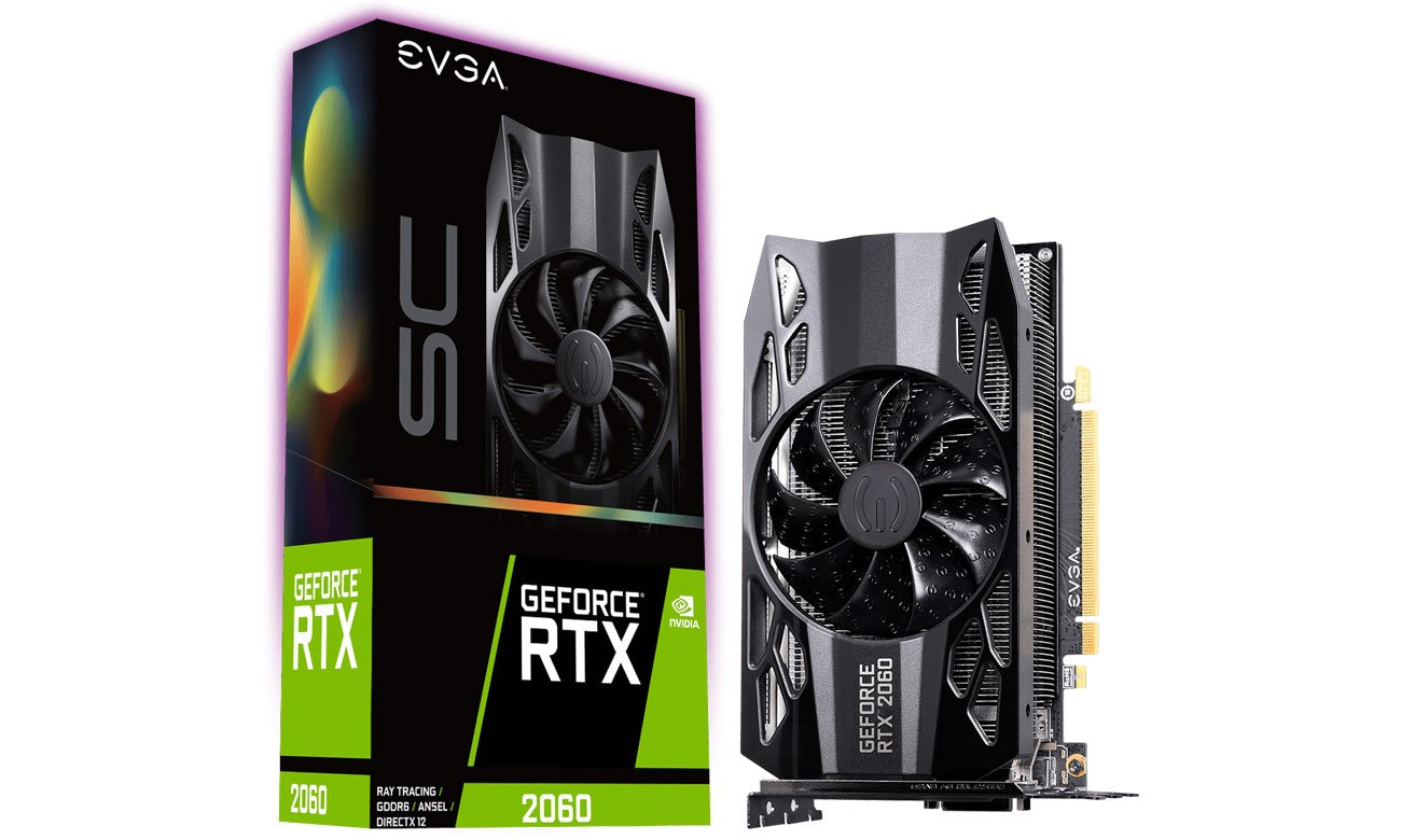EVGA GeForce RTX 2060 SC OC 6GB GDDR6 06G-P4-2062-KR