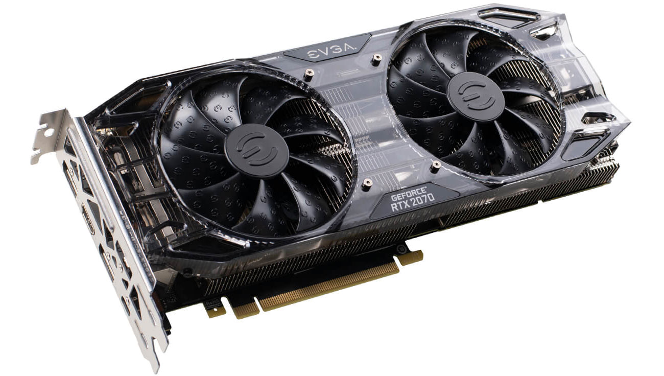 EVGA GeForce RTX XC BLACK EDITION GAMING Backplate