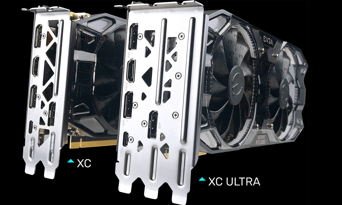 GeForce RTX 2080 XC ULTRA 8GB GDDR6 tył karty