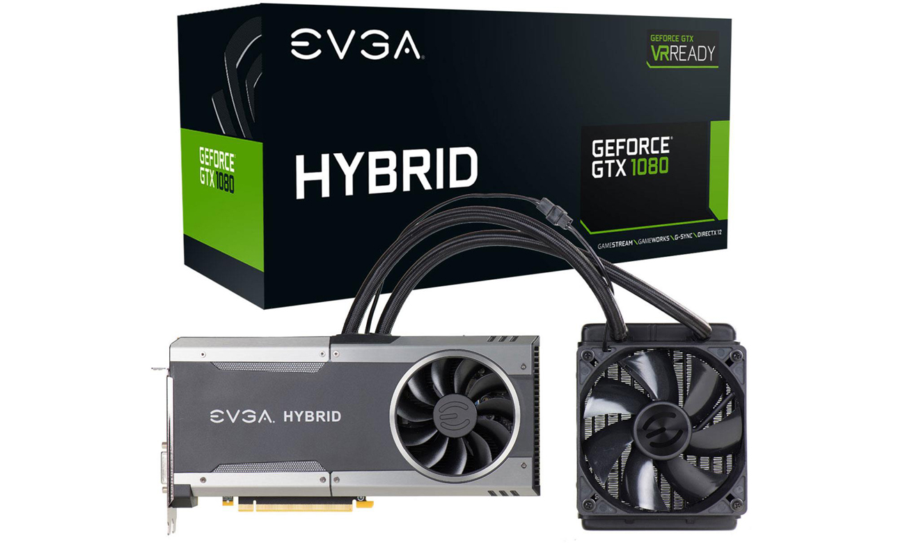 Karta graficzna EVGA GeForce GTX 1080 Hybrid 8GB