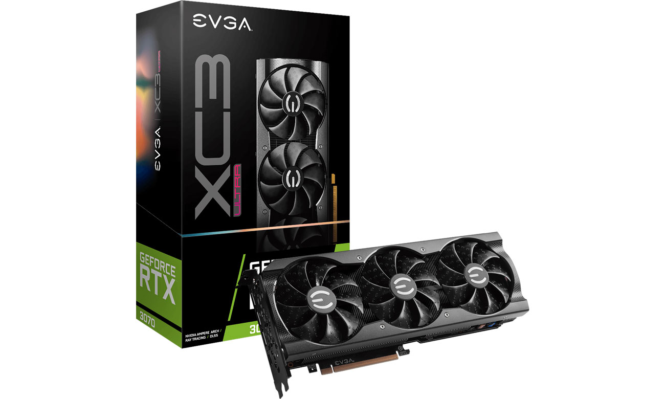 Karta graficzna NVIDIA EVGA GeForce RTX 3070 ULTRA GAMING XC3 8GB GDDR6 08G-P5-3755-KR