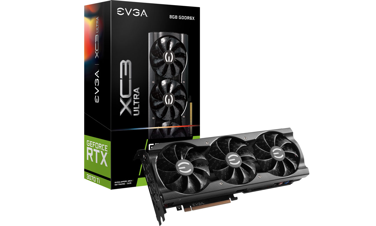 EVGA GeForce RTX 3070 Ti XC3 ULTRA GAMING karta graficzna box