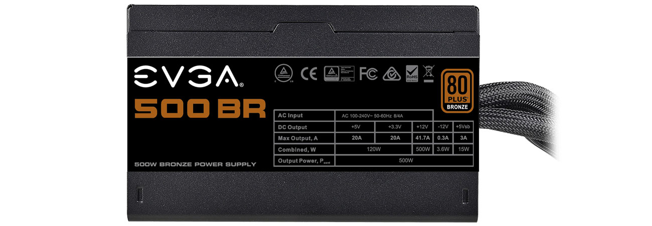 EVGA BR 500 W wentylator