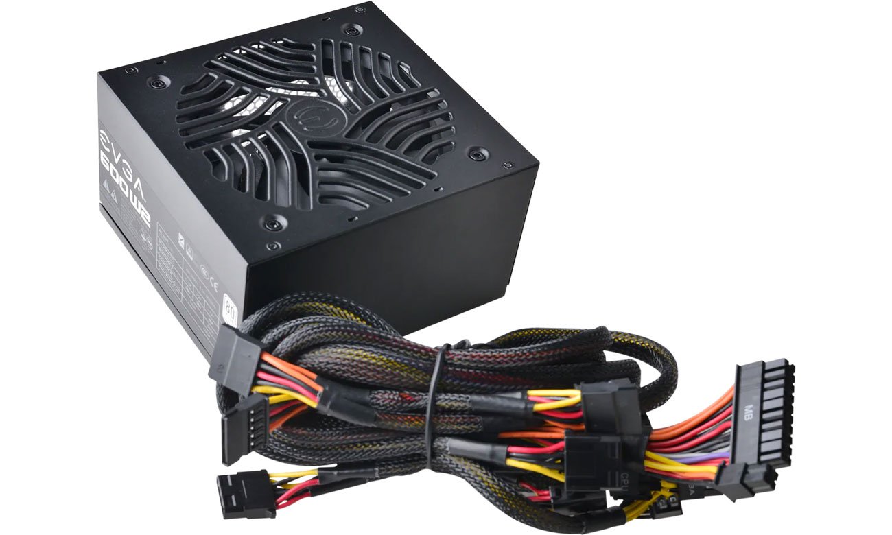 Zasilacz do komputera EVGA 600 W2 80 Plus