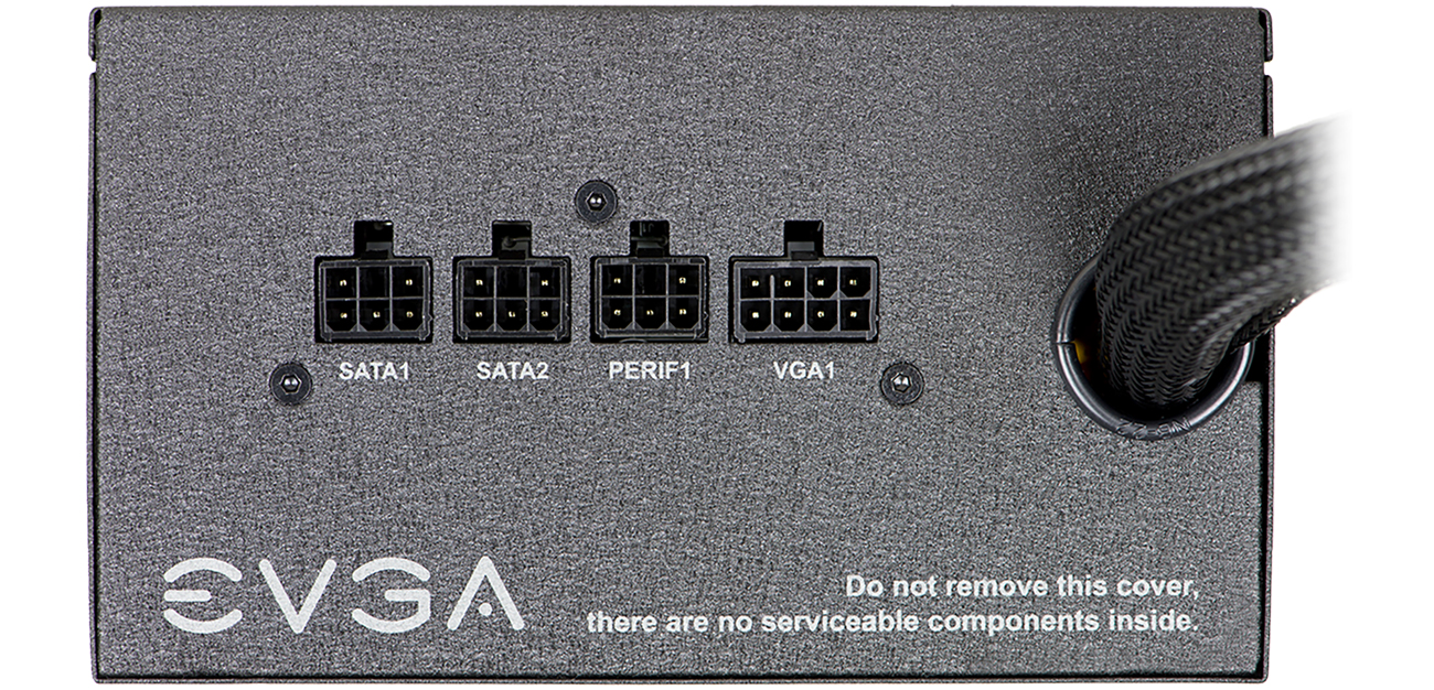 EVGA BQ 500 W pólmodularne okablowanie