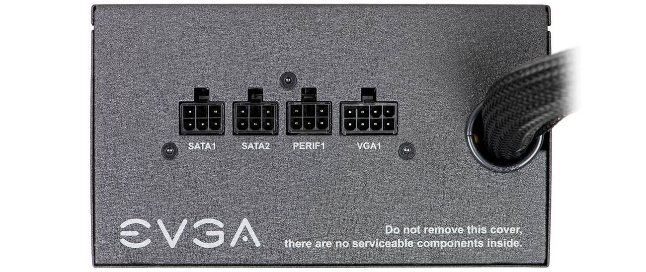 EVGA BQ 600 W pólmodularne okablowanie
