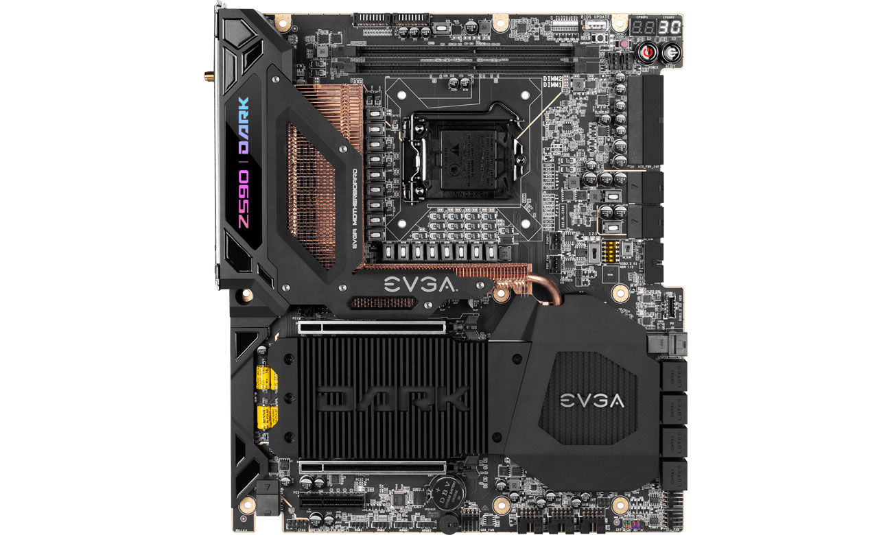 EVGA Z590 DARK Chłodzenie